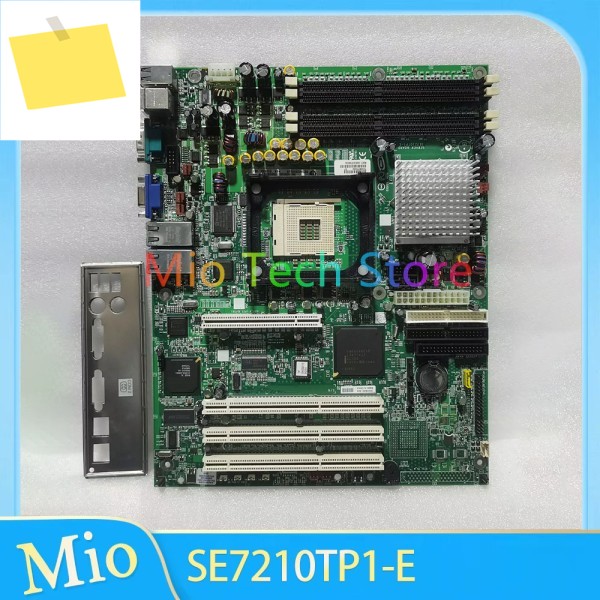 LGA478 듀얼 기가비트 네트워크 카드 산업용 컴퓨터 마더보드는 DDR ECC SE7210TP1-E를 지원합니다 제품 이미지
