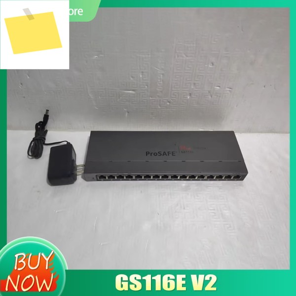 NET-GEAR GS116E V2 16 포트 풀 기가비트 VLAN 비디오 감시 네트워크 관리 스위치용 제품 이미지