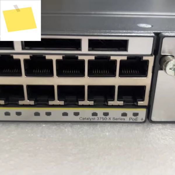 WS-C3750X-24P-L 24포트 기가비트 POE+ 전원 스위치 제품 이미지