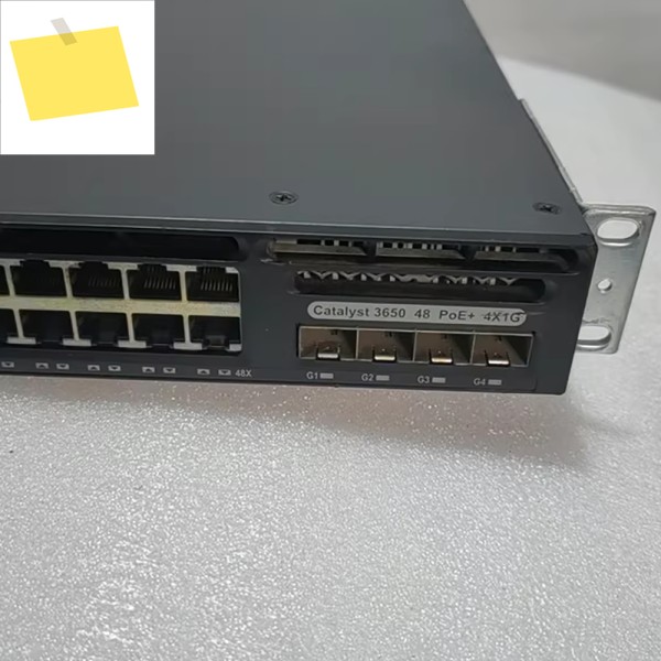 Ci-sco WS-C3650-48PS-L 48 포트 풀 기가비트 레이어 3 관리 POE 전원 스위치용 제품 이미지