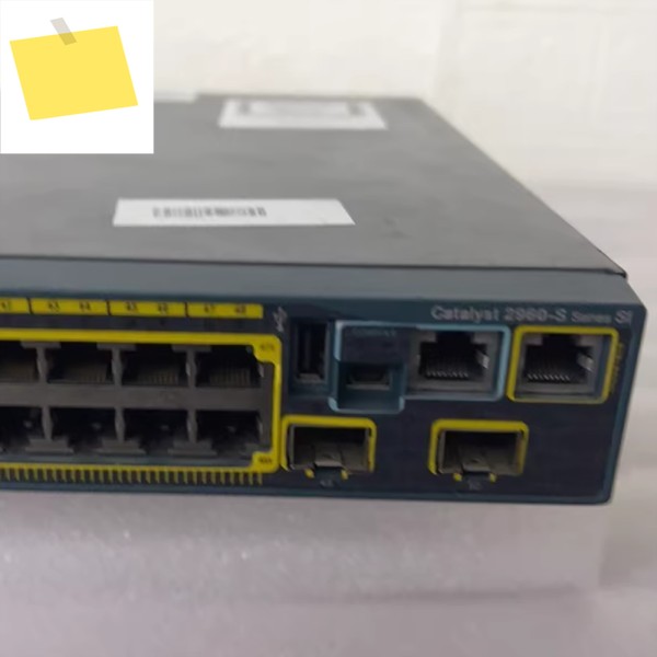 WS-C3750G-48TS-S 48포트 기가비트 4SFP 레이어 3 코어 스위치 제품 이미지