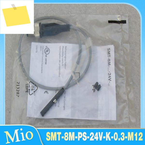 자석 스위치 SMT-8M-PS-24V-K-0.3-M12 543869 제품 이미지