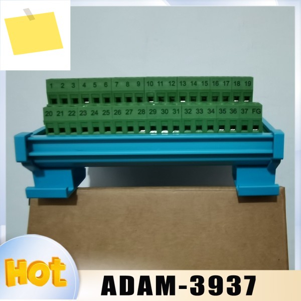 Advantech ADAM-3937 REV.B1 DB37 터미널 보드 배선 스탠드 DIN 레일 제품 이미지