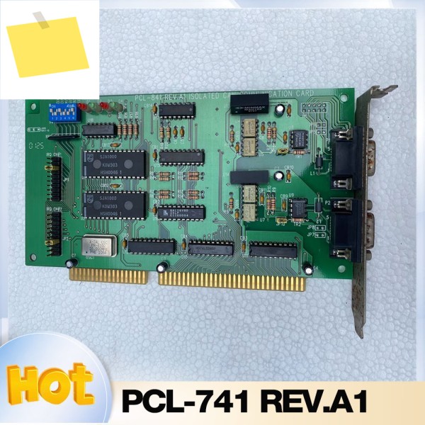 어드밴텍 2포트 절연 보호용 CAN 버스 프로토콜 ISA 카드 PCL-841 REV.A1 제품 이미지