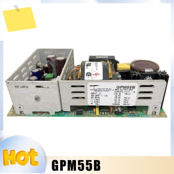 GPM55B 산업용 병원 전원 공급 장치 +12V3A+5V6A-12V1A-5V1A 제품 이미지