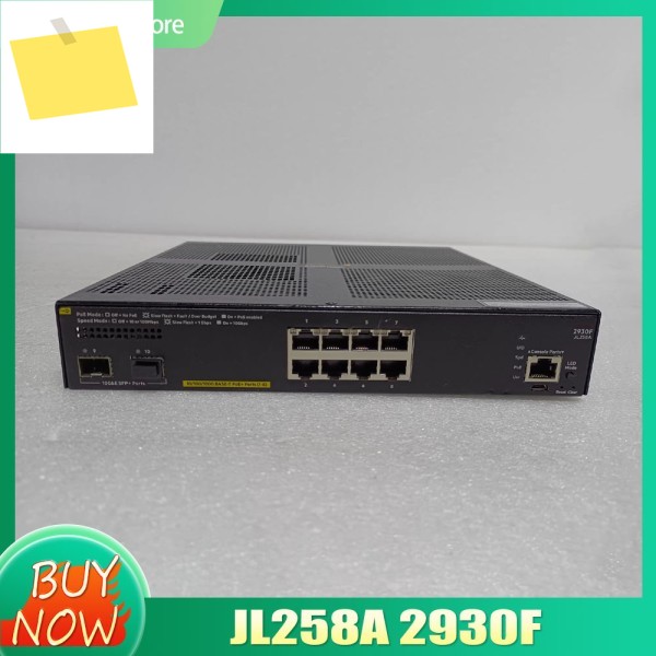 A-r-u-b-a JL258A 2930F 8G PoE+ 2SFP+ 스위치용 풀 기가비트 제품 이미지