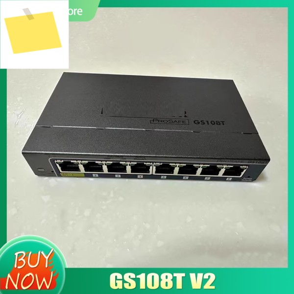 Netgear GS108T V2 8포트 기가비트 스위치용 제품 이미지