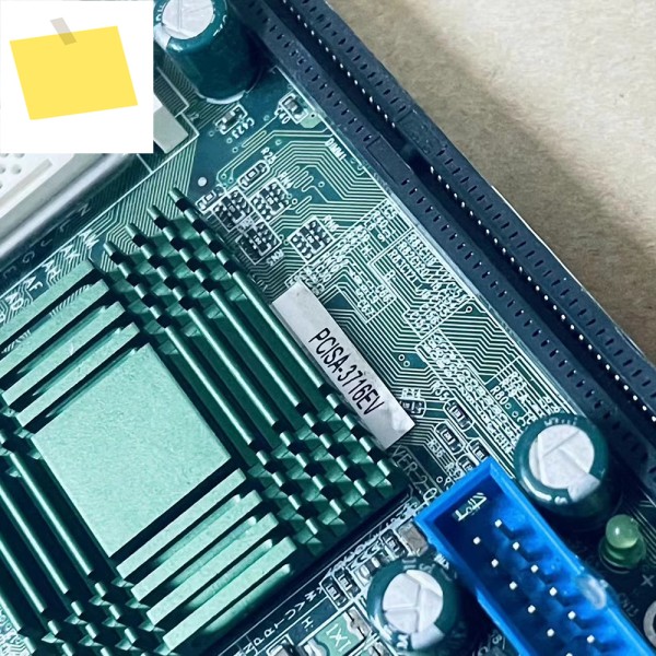 하프 렝스 보드 산업용 컴퓨터 제어 PCISA-3716EV-R3 REV 2.0 제품 이미지