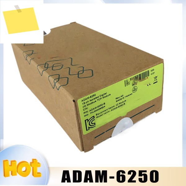 어드밴텍 ADAM-6250 15채널 절연 디지털 IO 모듈은 Modbus 지원합니다 제품 이미지