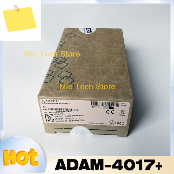어드밴텍 ADAM-4017+ 8 아날로그 입력 획득 모듈 Modbus 제품 이미지