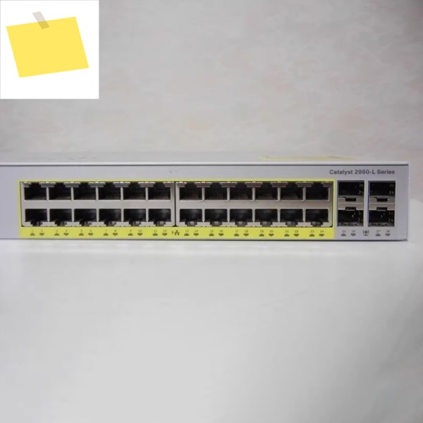 WS-C2960L-24PS-LL 24포트 기가비트 POE 전원 공급 장치 무소음 스위치 제품 이미지