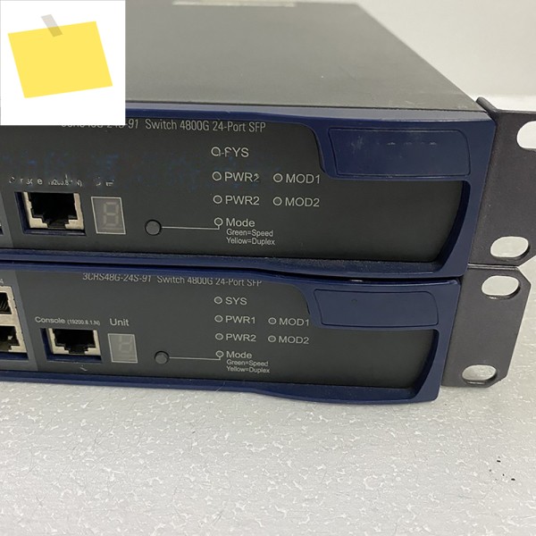 3COM 3CRS48G-24S-91 4800G 24포트 기가비트 SFP 8 전기 스위치용 1개 제품 이미지