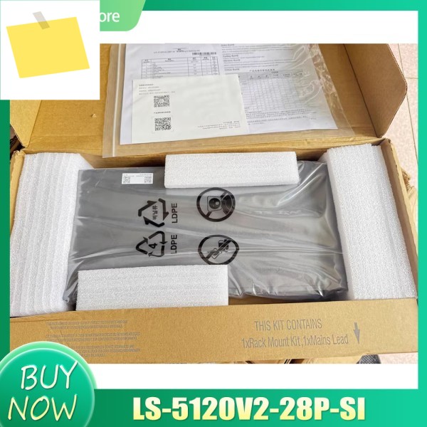 기업 수준의 네트워크 지원하는 24개의 기가비트 포트를 갖춘 LS-5120V2-28P-SI 스위치 제품 이미지