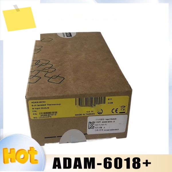어드밴텍 ADAM-6018+-D 8채널 열전대 iot ModbusSNMP 이더넷 원격 IO 모듈 제품 이미지