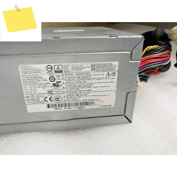 HP ML110 G9 서버 전원 공급 장치용 S14-350P1A 780077-501 791705-001 350W 제품 이미지