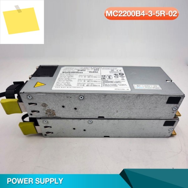 1pcs MC2200B4-3-5R-02 G5500 시리즈 2200W 서버 전원 공급 장치 12V183A 제품 이미지