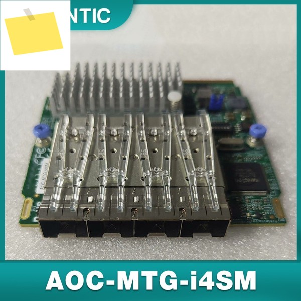 AOC-MTG-i4SM 4포트 10G 광섬유 네트워크 카드 제품 이미지