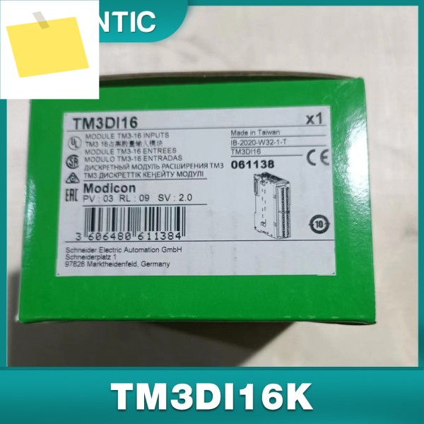 Schneider TM3 디지털 확장 모듈용 TM3DI16K, 입력 16개 제품 이미지