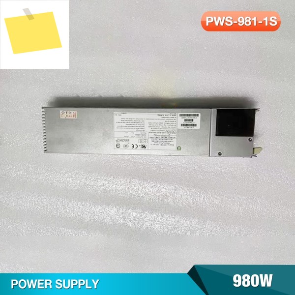 예비 전원 모듈 1U 서버 공급 장치 980W PWS-981-1S 제품 이미지