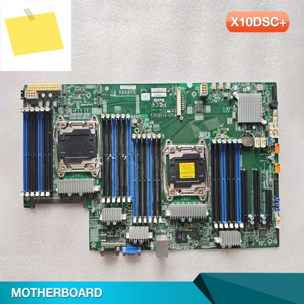 X10DSC+ 듀얼 서버 마더보드 6028R 섀시 E5-V3 V4를 지원합니다 제품 이미지