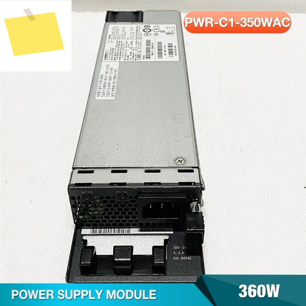 3850 시리즈 스위치에 사용되는 전원 공급 장치 341-0562-01 360W PWR-C1-350WAC 제품 이미지
