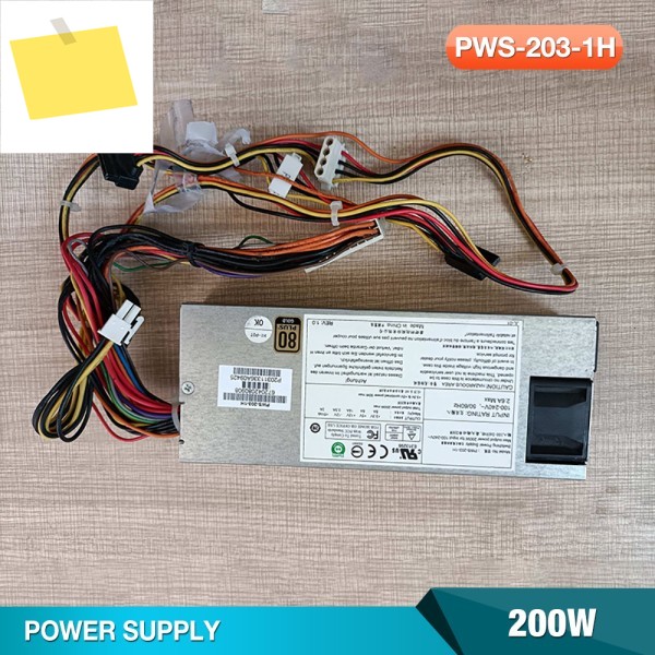 1U 200W 서버 전원 공급 장치 산업용 컴퓨터 골드 PWS-203-1H 제품 이미지