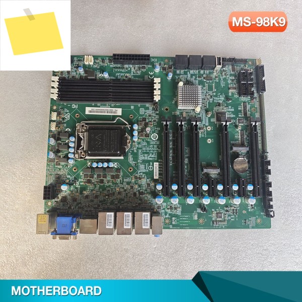 산업용 장비 마더보드 MS-98K9 3개의 네트워크 포트와 다중 PCIe 제어 기능을 갖춘 시각 검사 제품 이미지