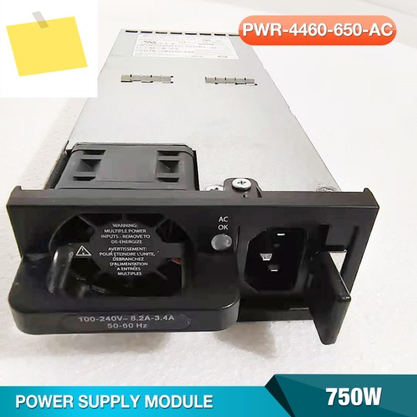 ISR4461K9 시리즈 스위치에 사용되는 전원 공급 장치 341-100831-01 650W PWR-4460-650-AC 제품 이미지