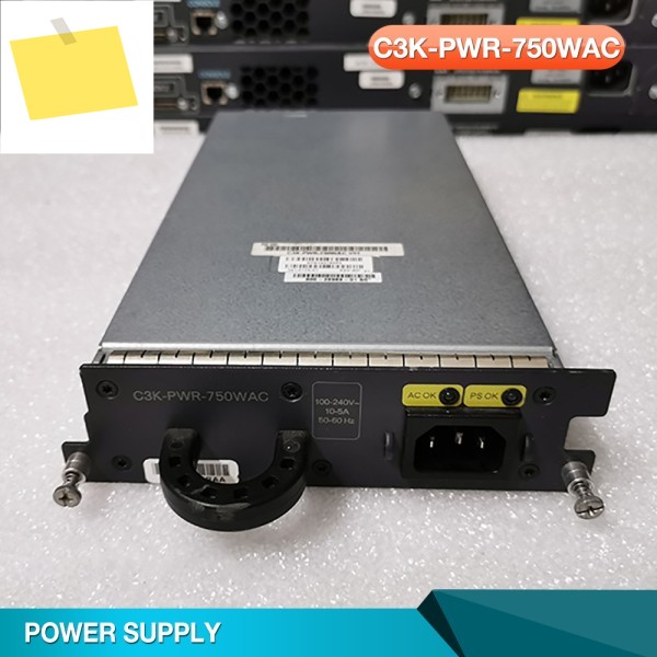 CISCO 3560E-48PD24PD 3750E 스위치 전원 공급 장치용 C3K-PWR-750WAC 제품 이미지