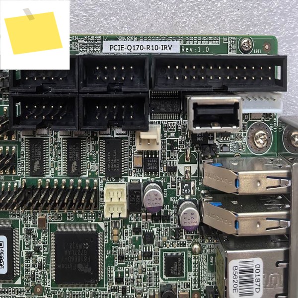 PCIE-Q170-R10-IRV Rev: 1.0 산업용 제어 마더보드 이중 네트워크 포트 IEI용 제품 이미지