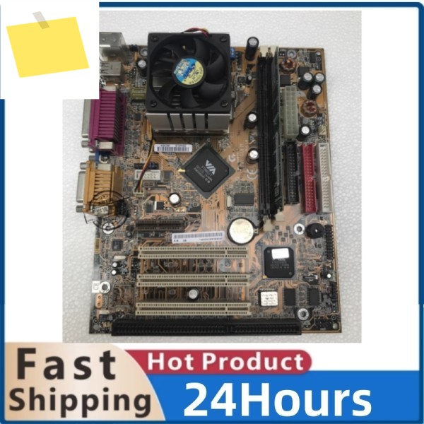 100% 테스트를 거쳐 통과한 8601T GA-6VEML ISA 마더보드, 3PCI VGA LPT 1 슬롯 CPU 산업용 제품 이미지