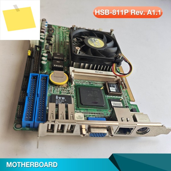 하프 렝스 카드 산업용 제어 메인보드 HSB-811P Rev. A1.1 제품 이미지