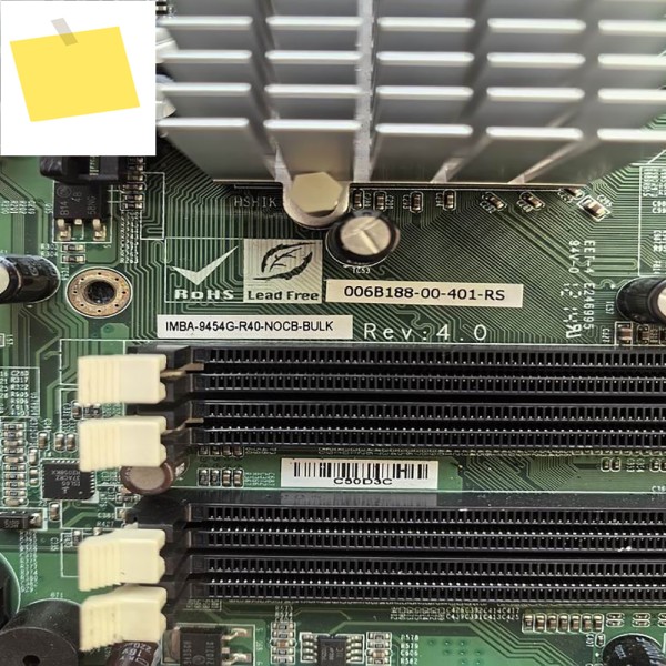 IMBA-9454G-R40-NOCB-BULK 산업용 제어 마더보드 IEI REV: 4.0 제품 이미지