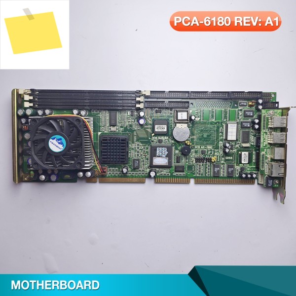 어드밴텍 PCA-6180 REV: A1 산업용 제어 마더보드 듀얼 네트워크 포트 제품 이미지
