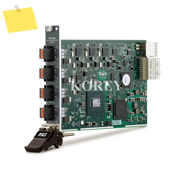 PXIe-8521 자동차 이더넷 인터페이스 모듈, 100BASE-T1, 4 포트, 786771-01 제품 이미지
