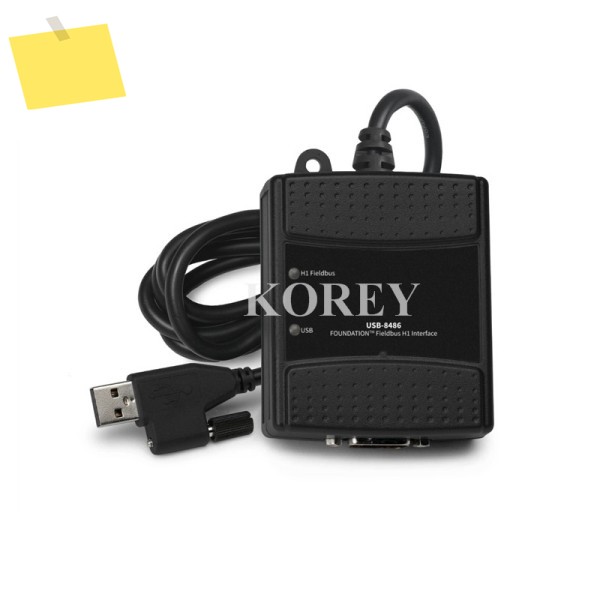 USB-8486, 장착 브래킷이 있는 단일 포트 Fieldbus 인터페이스 모듈, 781160 -02 문의해주세요 제품 이미지