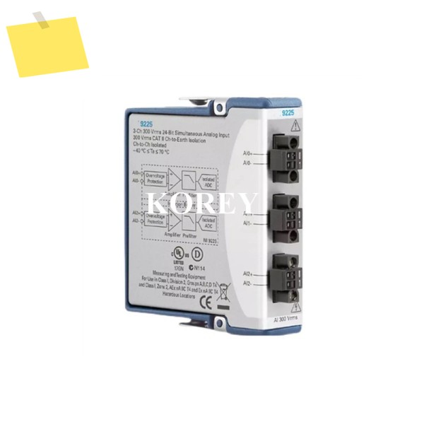 NI-9225 3채널 C 시리즈 전압 입력 모듈 780159-02 문의주세요 제품 이미지