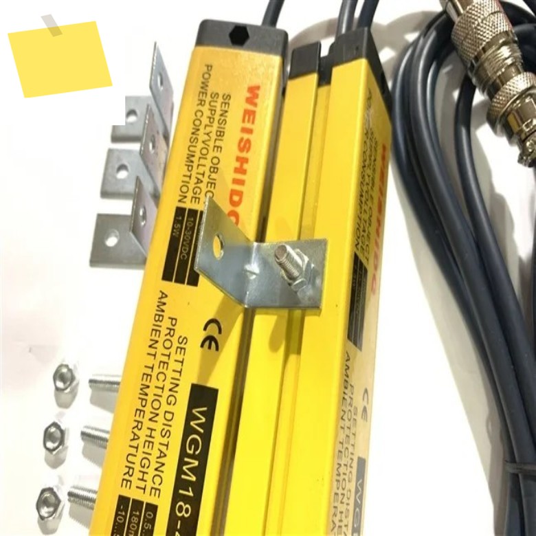 2025.4WEISHIDQ 안전 라이트 커튼 WGM52-24-2J 격자 펀치 보호기 제품 이미지