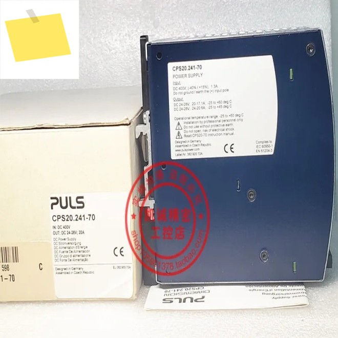 2025.4새 원본 PULS 레일 전원 공급 장치 CPS20.241 제품 이미지