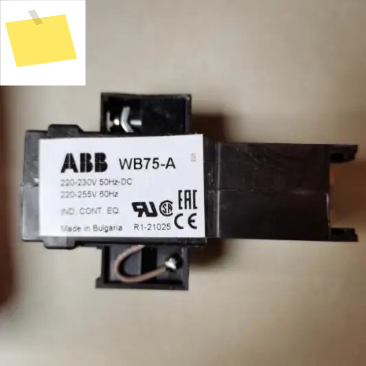 2025.4원래 ABB 접촉기 액세서리 WB75-A 220-230V50HZDC의 기계전기 인터록 제품 이미지