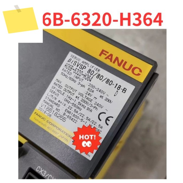 신품 A06B-6320-H364 서보 드라이버 테스트 완료 OK 제품 이미지