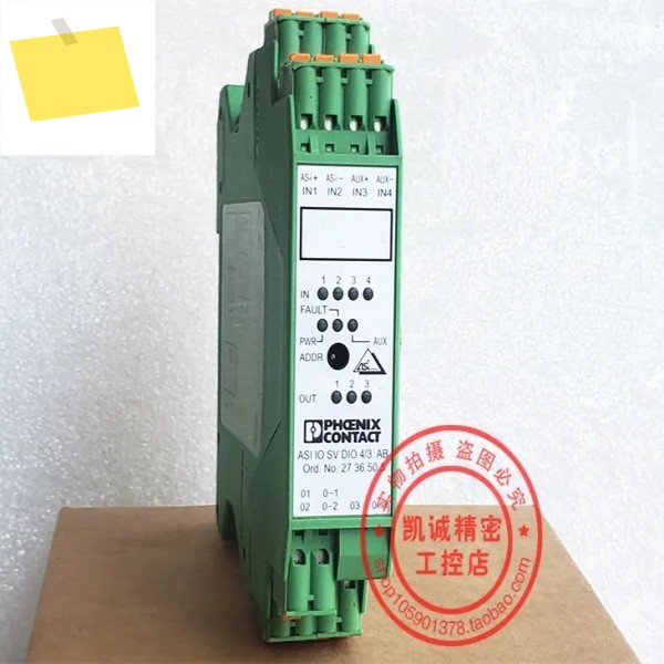 2025.4Phoenix 컨트롤러 ASIIO SV DIO 43 AB 품목 번호 2736505 제품 이미지