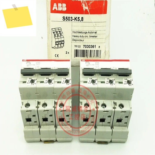 2025.4S503-K5.8 기존 ABB 스웨덴 고파괴 스위치 요소 제품 이미지