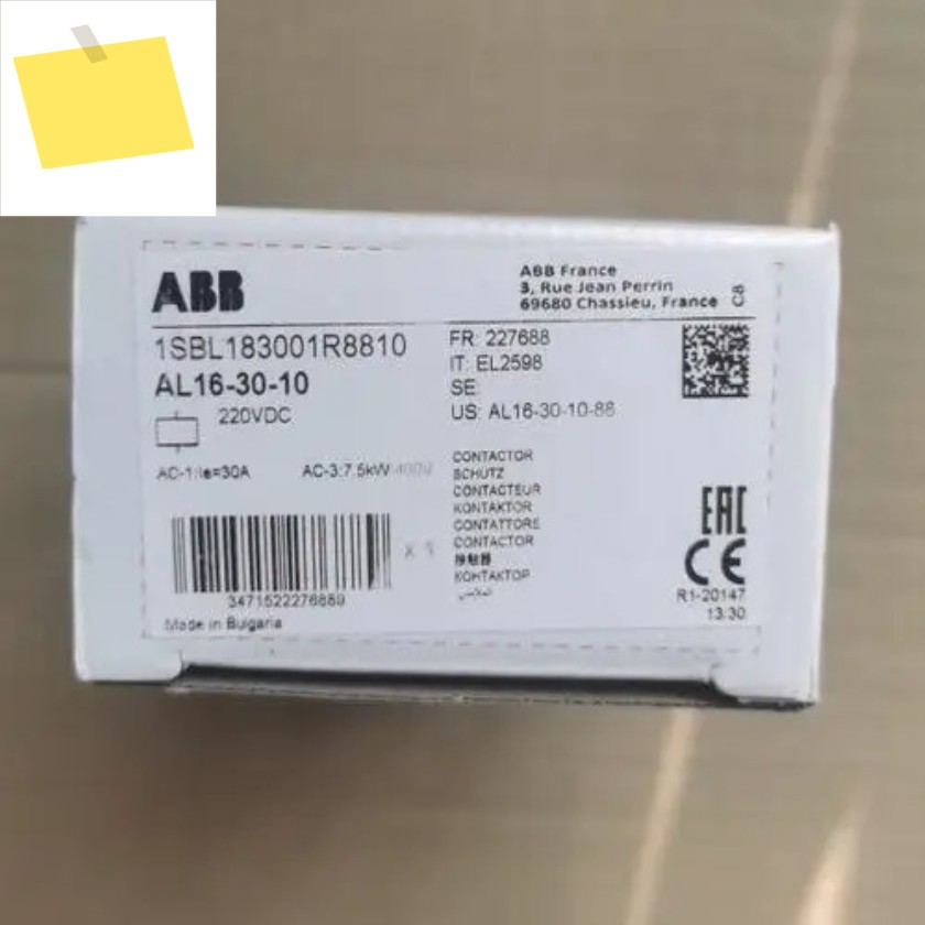 2025.4기존 ABB DC 접촉기 AL16-30-10 220VDC 제품 이미지