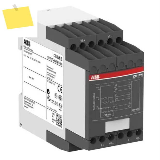 2025.4기존 ABB 비접지 전원 공급 장치 시스템 절연 모니터 CM-IVN S 24-240VACDC 제품 이미지