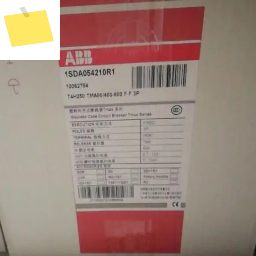 2025.4기존 ABB 성형 케이스 회로 차단기 T4H250 TMA80400-800 FF 3P 제품 이미지