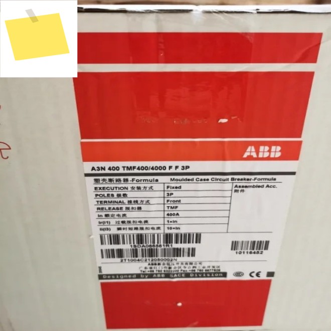 2025.4기존 ABB 성형 케이스 회로 차단기 A3N400 TMF4004000 FF 3P 제품 이미지
