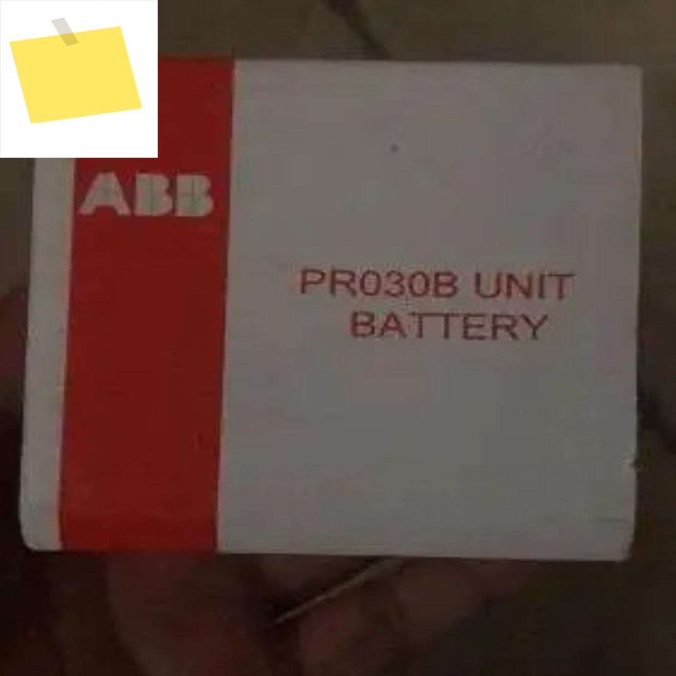 2025.4기존 ABB 소프트 스타터 액세서리 스위치 키 배터리 컴파트먼트 PR030B 제품 이미지