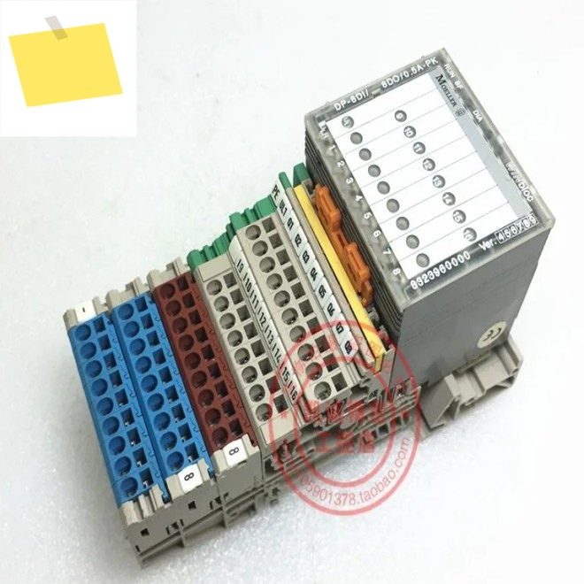 2025.4원래 독일 해군 뮬러 제어 모듈 DP-8DI8DO0.5A-PK 8323960000 제품 이미지