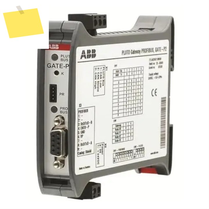 2025.4기존 ABB 기계 안전 제품 PLC 시리즈 버스 게이트웨이 GATE-P2 2TLA 020071 제품 이미지